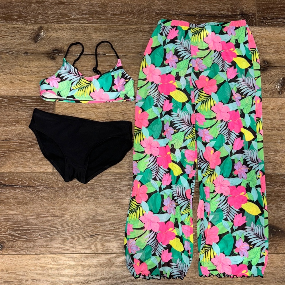 Target Art Class Girls 2 Piece Swimsuit